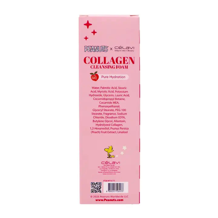 Celavi P70171 Peanuts Collagen Cleansing Foam