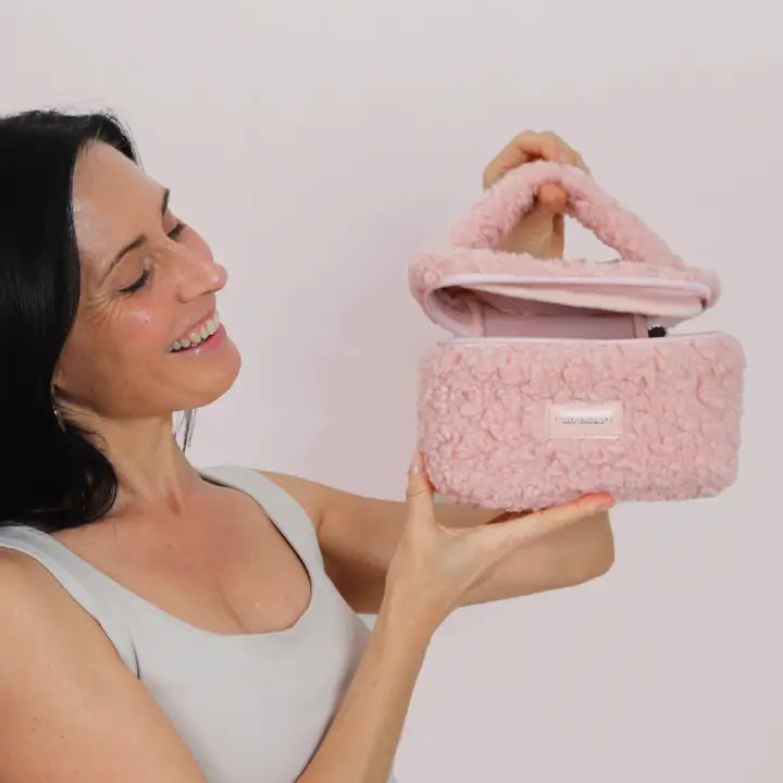 Powder Pink Cosmetic Bag