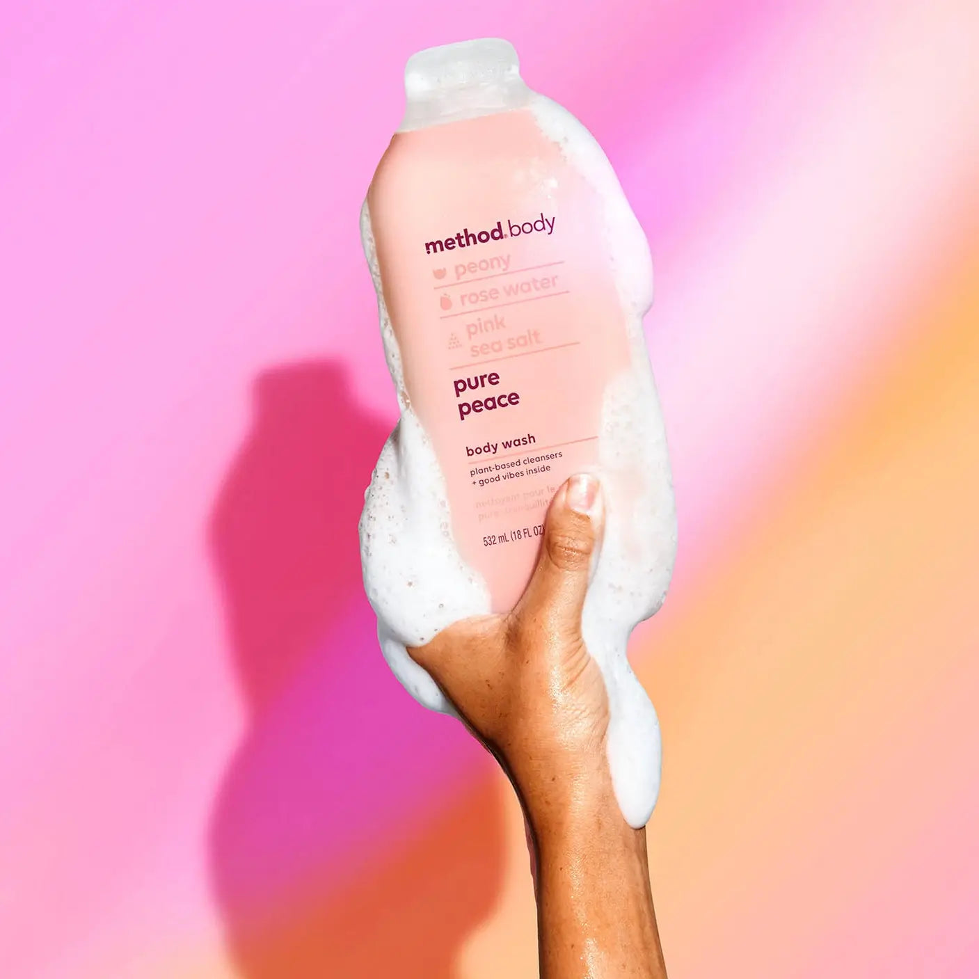 Method Body paraben- and phthalate-free shower gel, Pure Peace, 532 ml