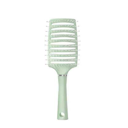 Detangling Hair Brush Hollow Scalp Massage Comb Hairdressing Wide Tooth Hair Comb Wet Curly Massage Brush Barber Styling Tools