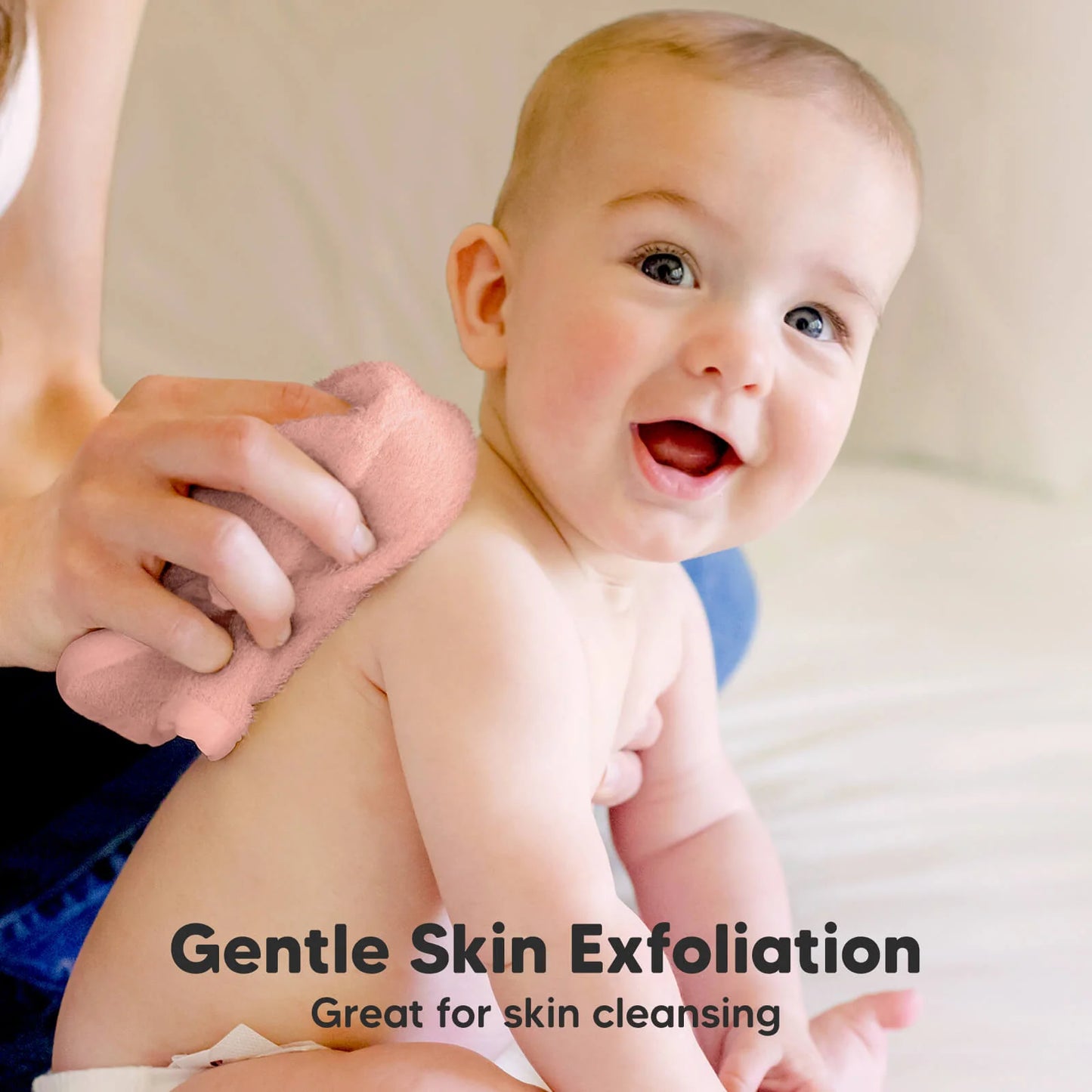 Deluxe Baby Washcloths (Blush Pink)