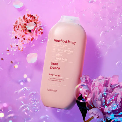 Method Body paraben- and phthalate-free shower gel, Pure Peace, 532 ml