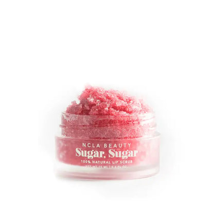 Sugar Sugar lip scrub with pink champagne scent