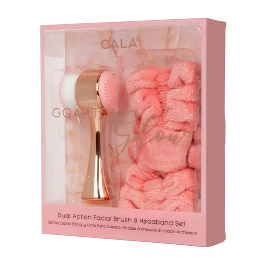 CALA 69135 Spa Set in Pink – Hair Band and Wristbands