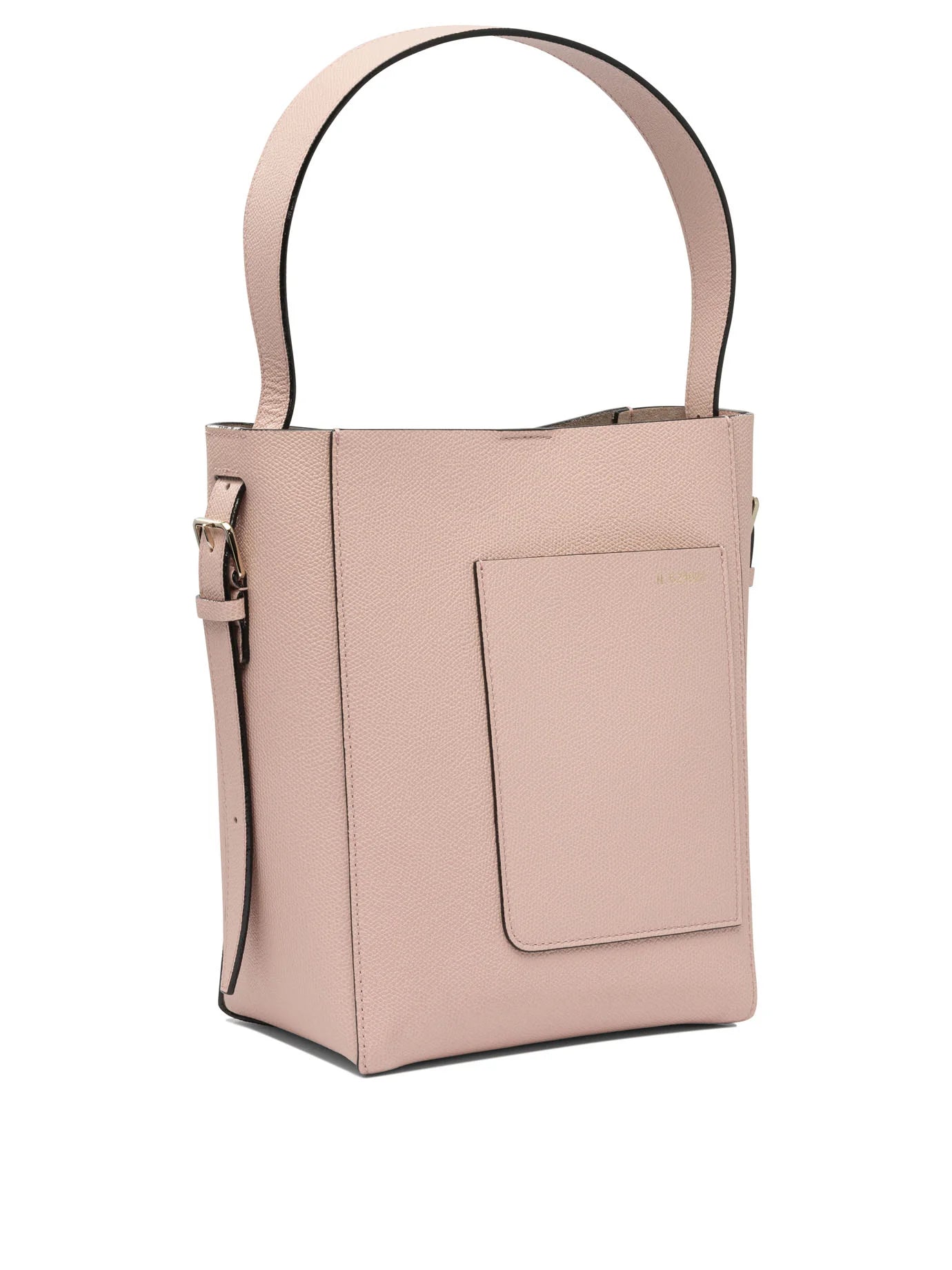 PINK CALF LEATHER HANDBAG