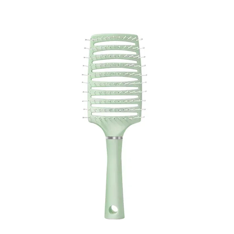 Anti-Hair Loss Air Cushion Massage Hair Brush - Fluffy Hair Styling Tool for All Hair Types Long Thick Thin Curly Natural