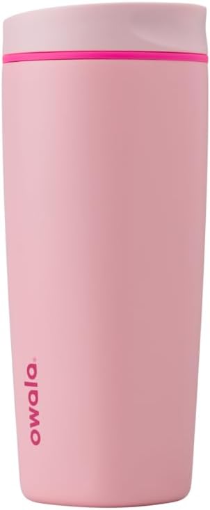 SmoothSip Travel Mug – Pink