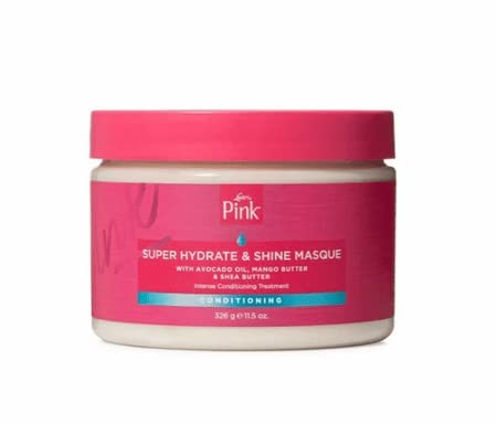 Lusters Pink Super Hydrate & Shine Masque 11.5 oz Jar