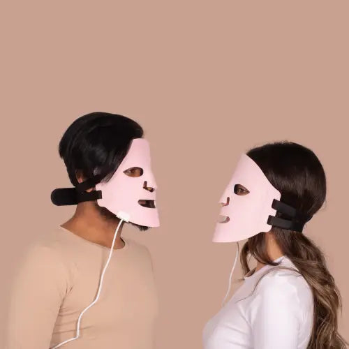 The K-Mask LED face mask for the treatment of hyperpigmentation, skin aging and acne