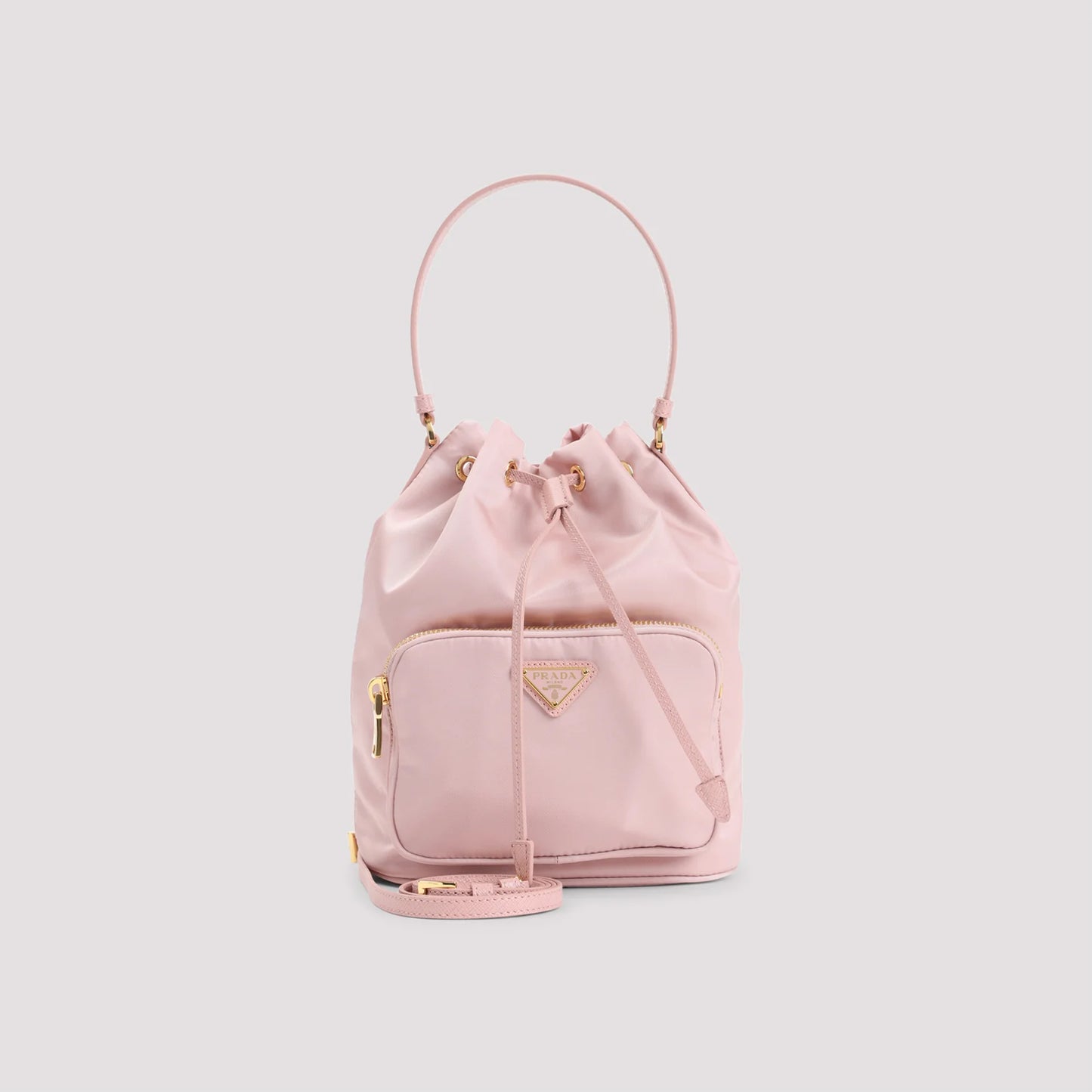 PINK RE-NYLON BUCKET BAG