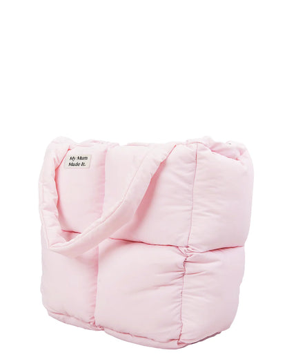 Puffer Tote Bag - Pink
