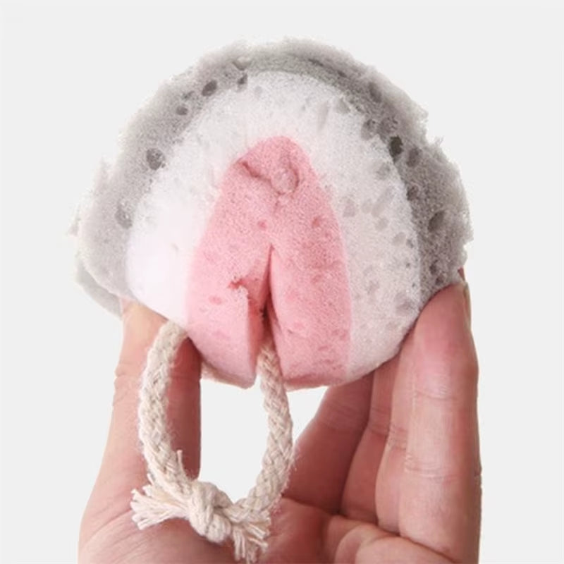 1PC Sponge Bath Ball Shower Rub for Whole Body Exfoliation Massage Brush Scrubber Body Brush Sponge Brush Bathroom Accessories
