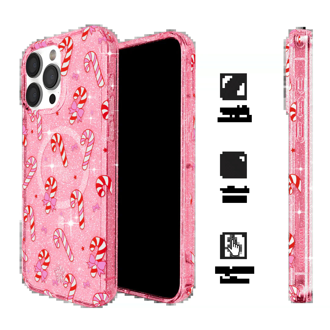 Pink Peppermint Princess Iphone Case