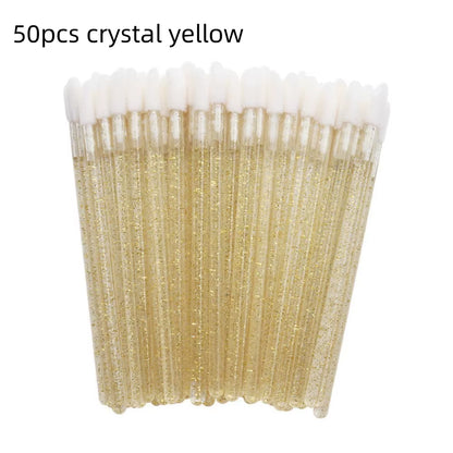 50/150 Pcs Disposable Lip Brush Makeup Brushes Pen Lipstick Mascara Wands Brush Cleaning Eyelash Cosmetic Brush Applicators