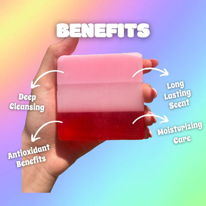 Pink Paradise Soap Bar