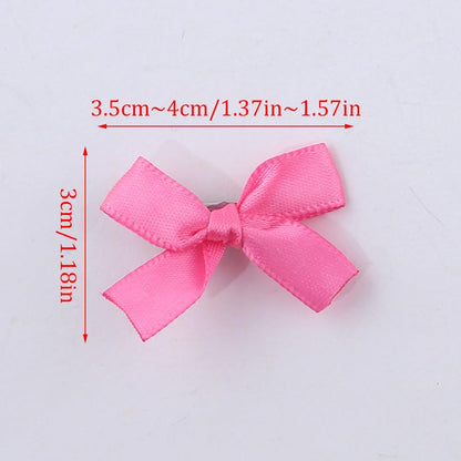 Pack of 8 Pink Bow Hair Clips Women's Hair Clips Small Bow Hair Clips for Women Hair Accessories Pink Hair Clip Hair Clips Bows Hair Clips Women's Hair Clips Girls Hair Accessories