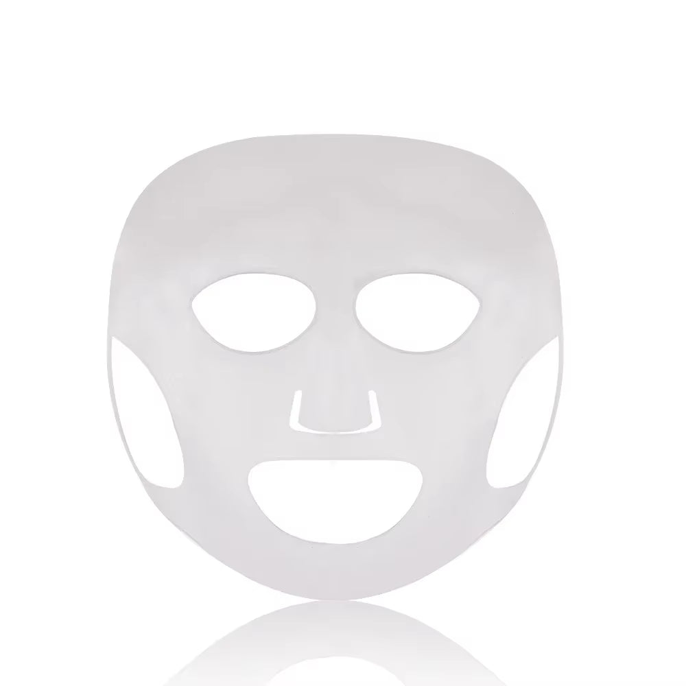 2025 Silicone Mask Reusable Cover Face Skin Care Hydrating Moisturizing Mask for Sheet Prevent Evaporation Steam Beauty Tool