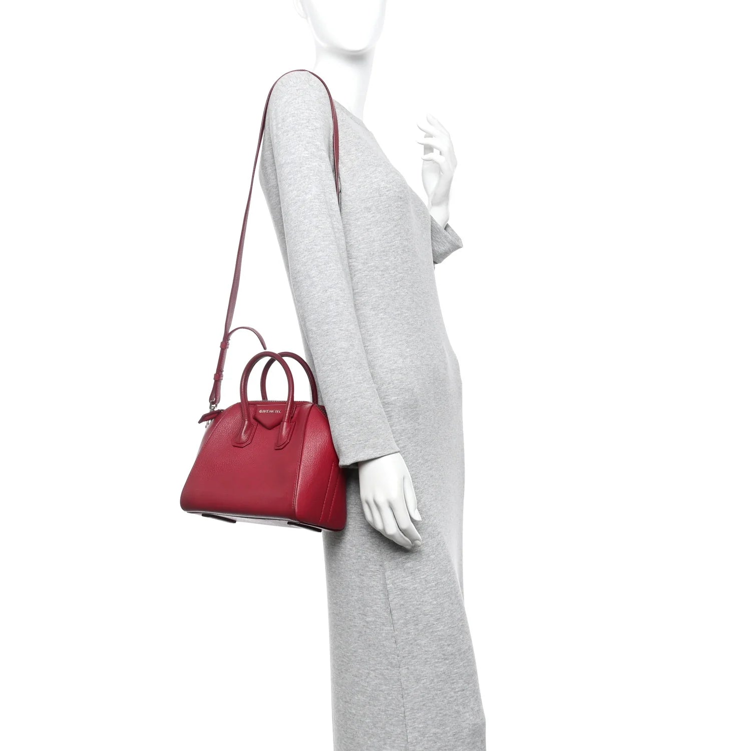 Sugar Goatskin Mini Antigona Pink