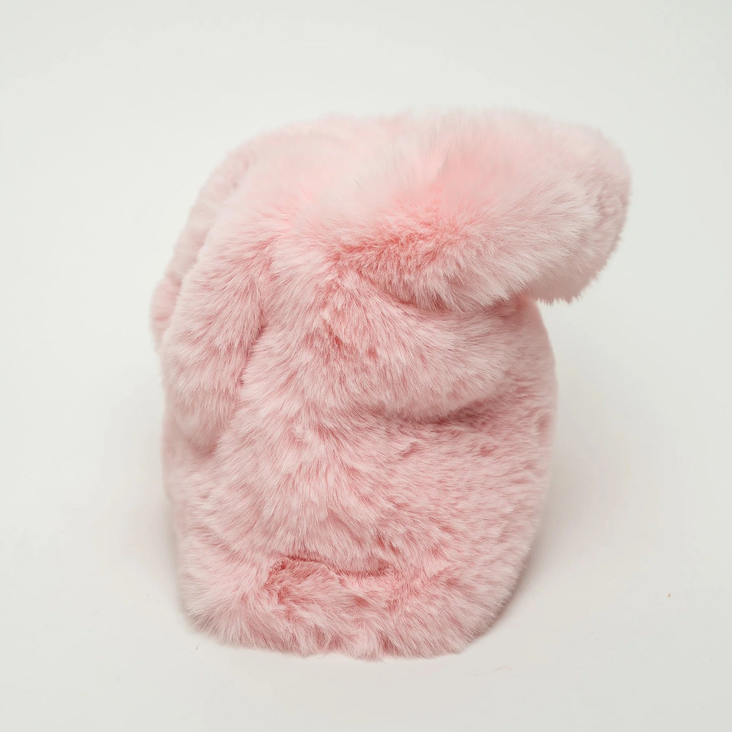Blumarine Pink Faux Fur Handbag