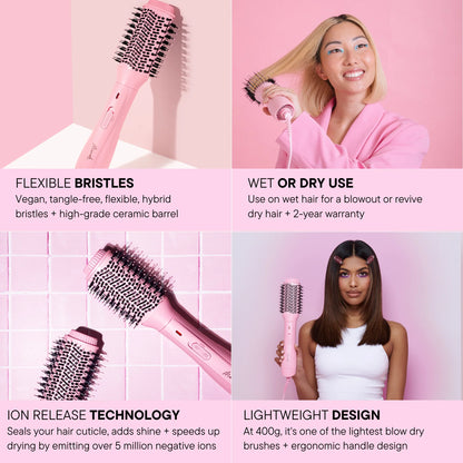 Blow Dry Brush - Pink