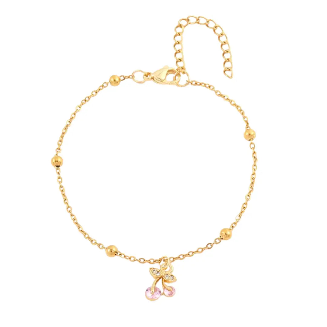 Cherry Pink Bracelet
