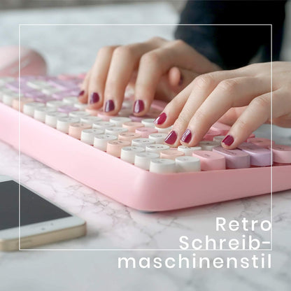 Perixx Pink Retro Duo