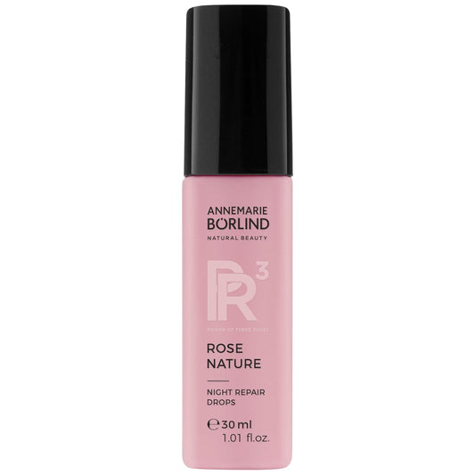 ANNEMARIE BÖRLIND Rose Nature System Digital De-Stress Night Repair Drops (30 ml) - Maintains the Melatonin Balance of the Skin, PR3 Rose Complex Reduces the Effects of Blue Light, Vegan