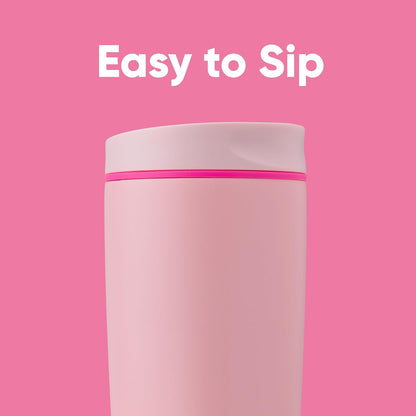 SmoothSip Travel Mug – Pink