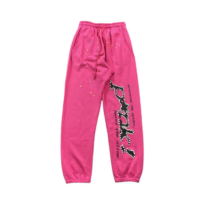 SP5DER P*NK SWEATPANTS PINK