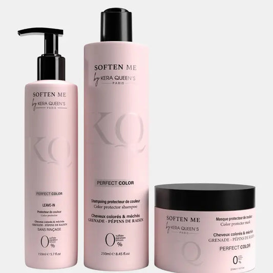 Perfect Color Reihe – Shampoo, Maske und Leave-In