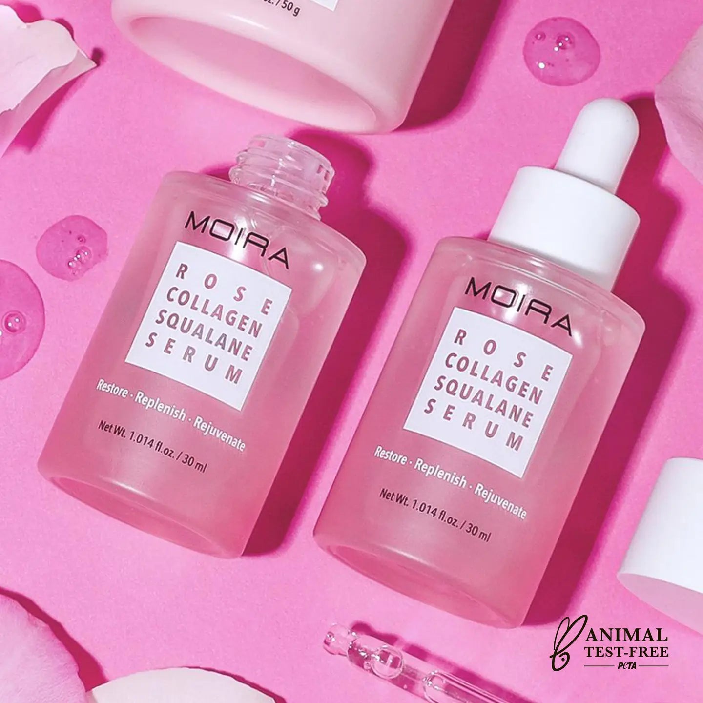 MOIRA Rose Collagen Squalan Serum