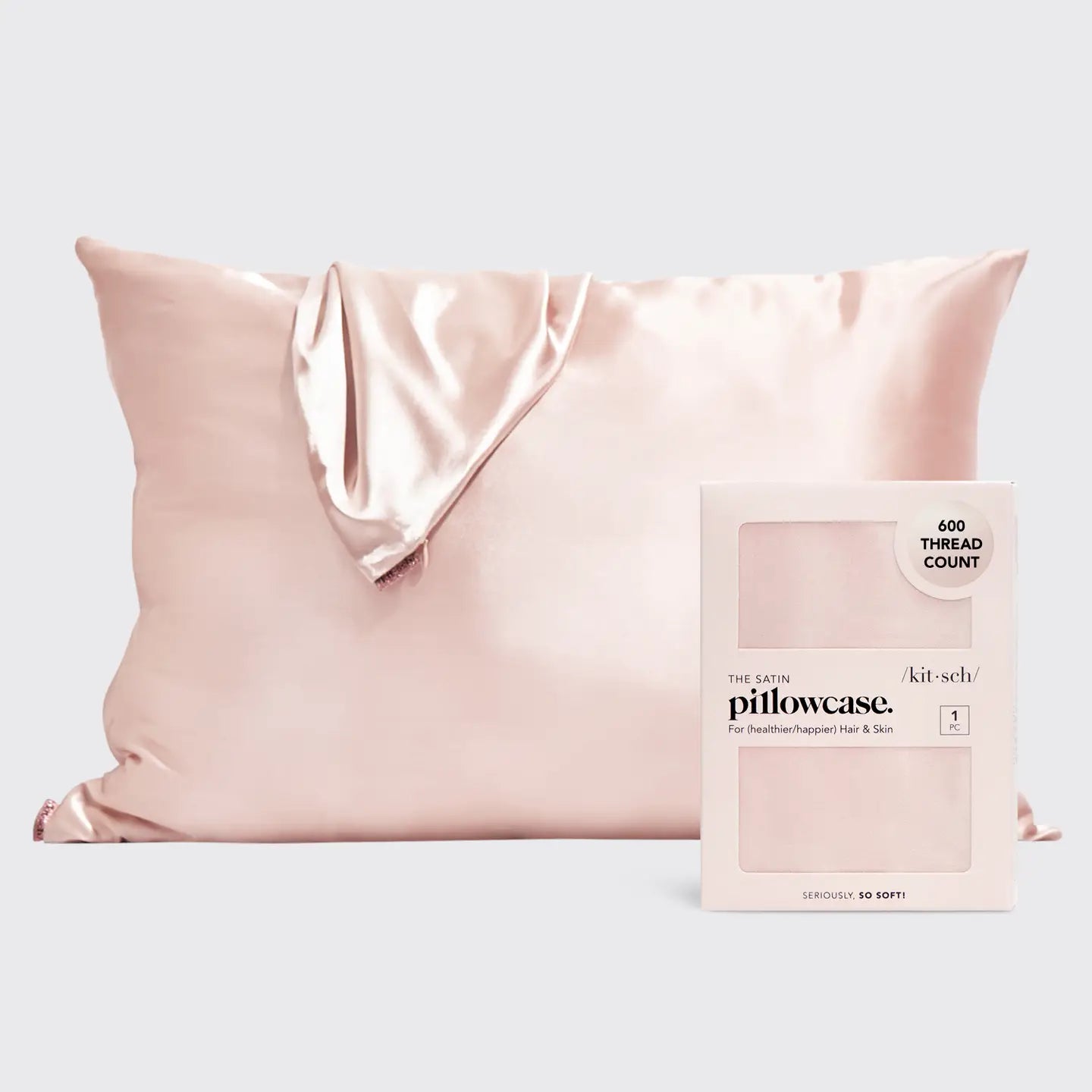 Satin Pillowcase Standard - Pink