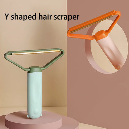 Pet Hair Remover Brush Portable Silicone Double Side Pet Hair Brush Sweater Cleaner Wool Coat Grooming Brush Tool Pet Products