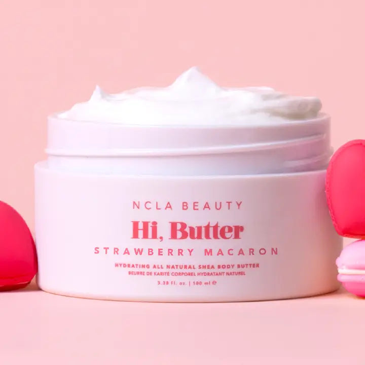 Hi, Butter Body Butter - Strawberry Macaron Discovery Size