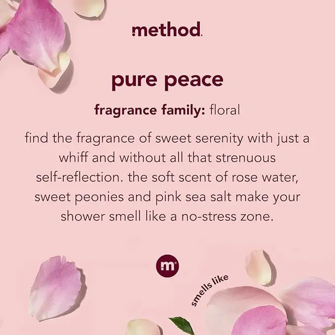 Method Body paraben- and phthalate-free shower gel, Pure Peace, 532 ml