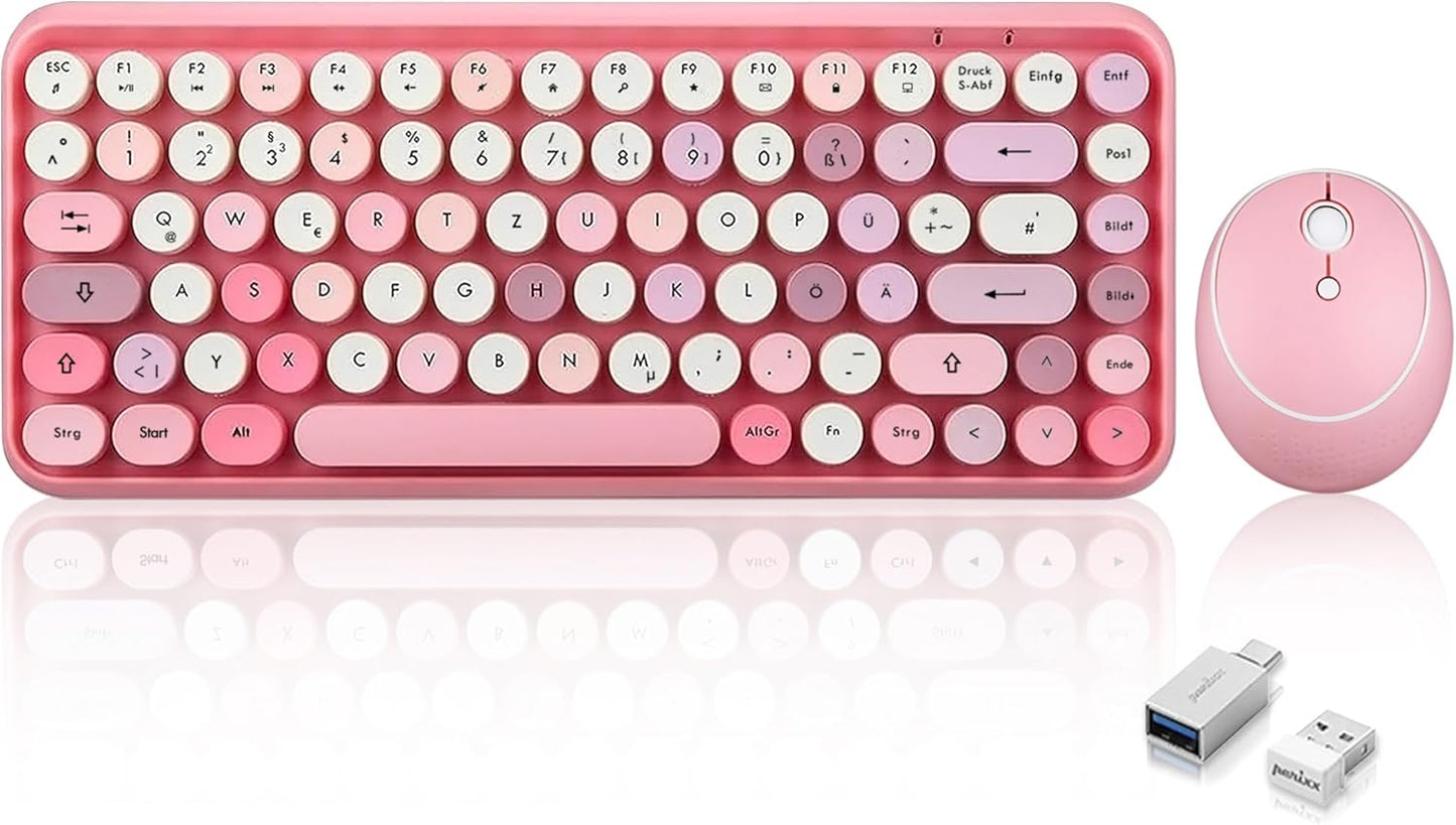 Perixx Pink Retro Duo