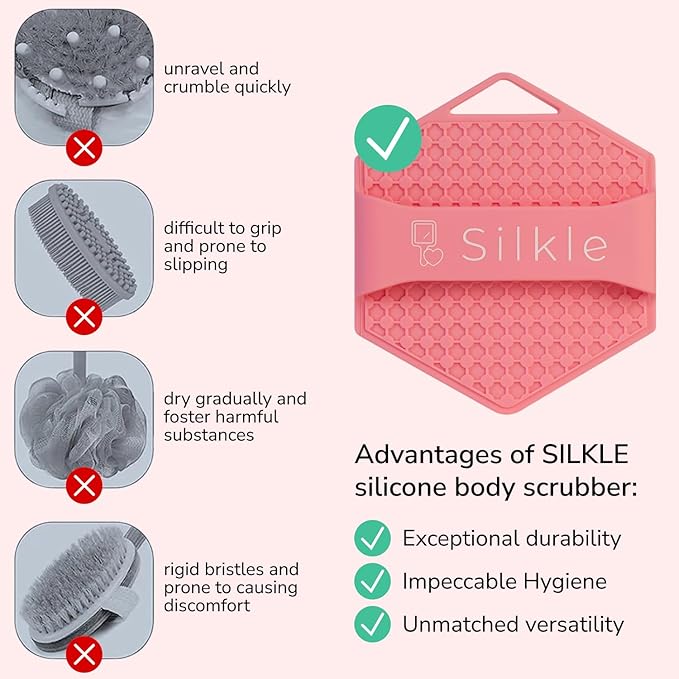 Silicone Body Scrubber