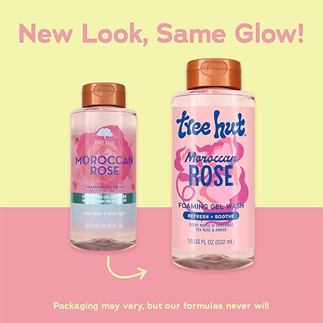 Tree Hut Moroccan Rose Nourishing and Moisturizing Foaming Gel