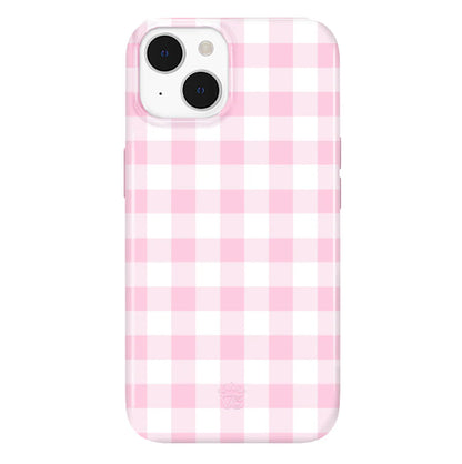 Baby Pink Gingham Iphone Case