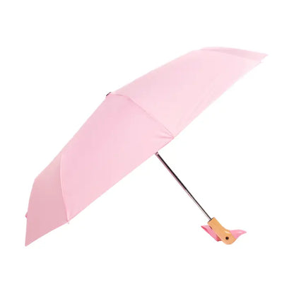Powder pink compact eco-friendly original Duckhead umbrella