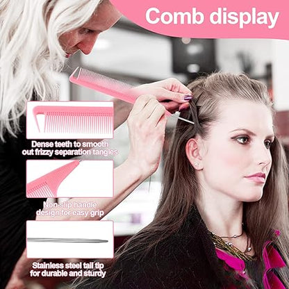 Professional Curly Hair Brush Set – Detangling, Styling & Edge Control