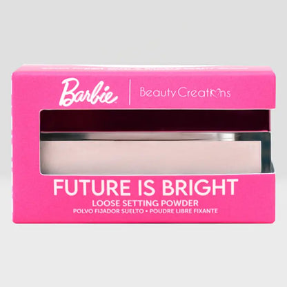 BEAUTY CREATIONS Barbie Future Is Bright pink loose setting powder