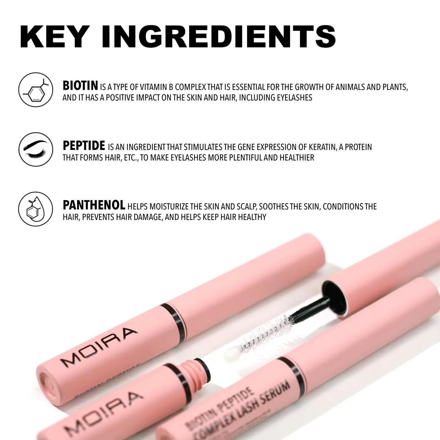 Moira Biotin Peptide Complex Eyelash Serum