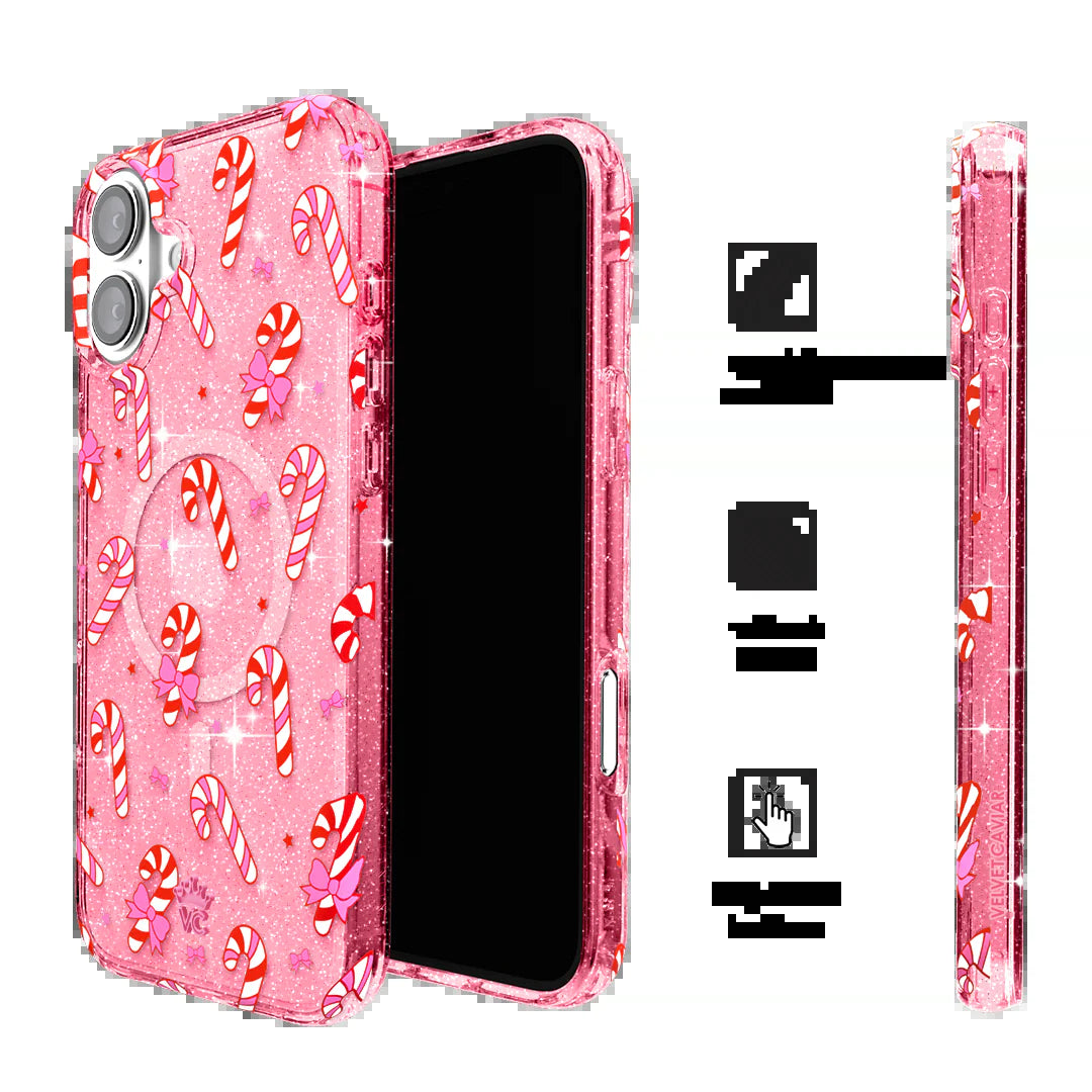Pink Peppermint Princess Iphone Case