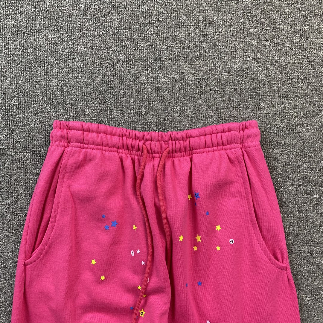 SP5DER P*NK SWEATPANTS PINK