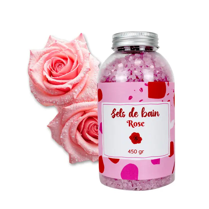 Bath salts 450 g – Pink fragrance