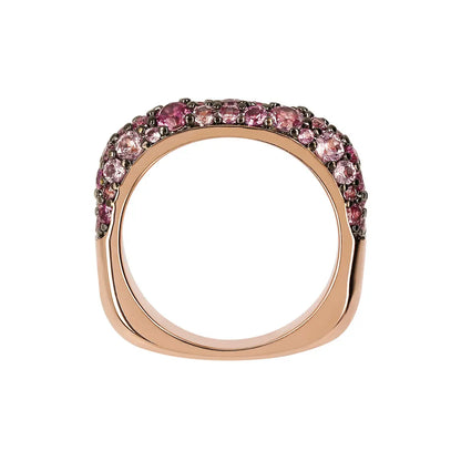 Riviera Pavé ring made of natural stones and cubic zirconia