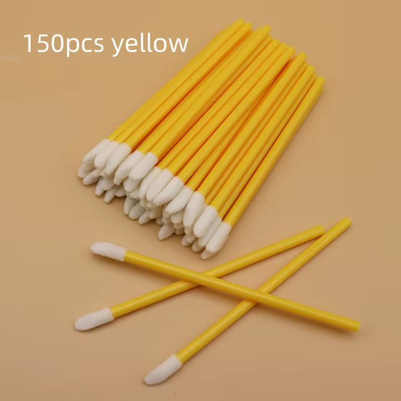 50/150 Pcs Disposable Lip Brush Makeup Brushes Pen Lipstick Mascara Wands Brush Cleaning Eyelash Cosmetic Brush Applicators