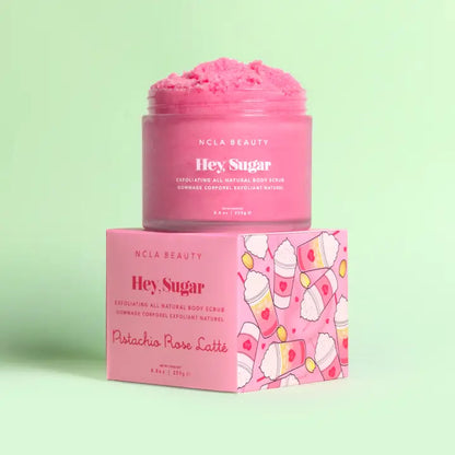 Hey, Sugar Valentine's Day Body Scrub - Pistachio Rose Latte