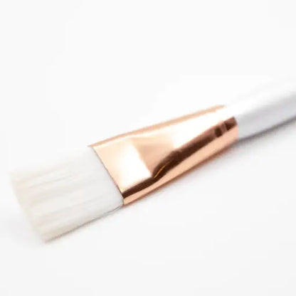 Applicator brush for facial care